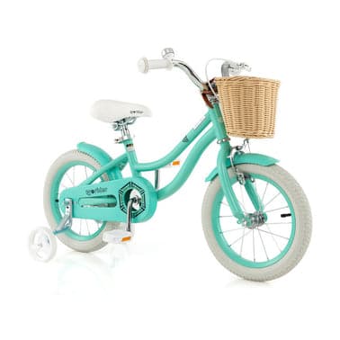 14-Inch Kids Bike Adjustable with Training Wheels for 3-5 Years Old